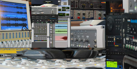 Some of the recording gear